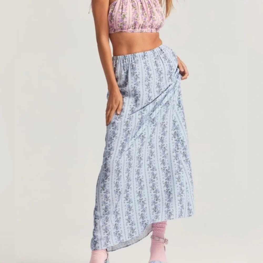 LoveShackFancy Jamila Maxi Skirt